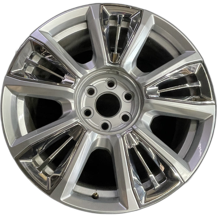 22" SIERRA 1500 PICKUP 23 22x9, raised spoke, 10 spoke, opt RPT Original OEM - Front View