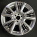 22" SIERRA 1500 PICKUP 23 22x9, raised spoke, 10 spoke, opt RPT Original OEM - Angle View