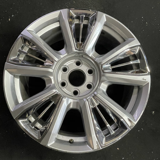 22" SIERRA 1500 PICKUP 23 22x9, raised spoke, 10 spoke, opt RPT Original OEM - Angle View