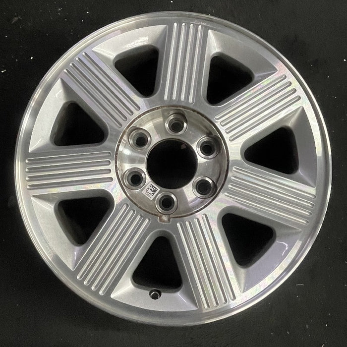 18" NAVIGATOR 03 18x7.5 aluminum 7 spoke Original OEM Wheel Rim - Front View