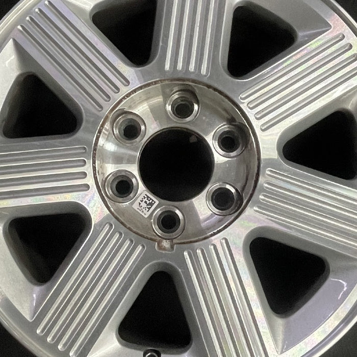 18" NAVIGATOR 03 18x7.5 aluminum 7 spoke Original OEM Wheel Rim - Angle View