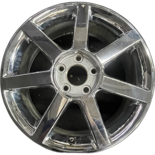18" XLR 06-08 Base, , 7 single spoke, chrome Original OEM Wheel Rim - Front View