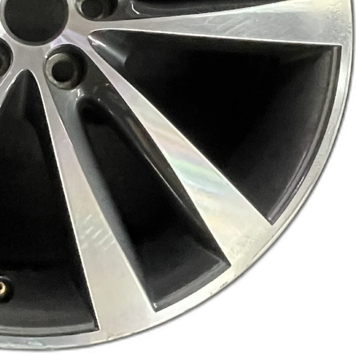 19" XE 17-18 19x7.5 alloy 5 split spoke machined face gray accent Original OEM Wheel Rim