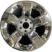 20" SIERRA 1500 PICKUP 19 classic , 20x9, 5 spoke, covered lug nuts, Original - Front View
