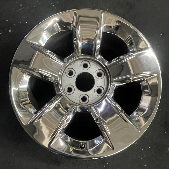 20" SIERRA 1500 PICKUP 19 classic , 20x9, 5 spoke, covered lug nuts, Original - Angle View