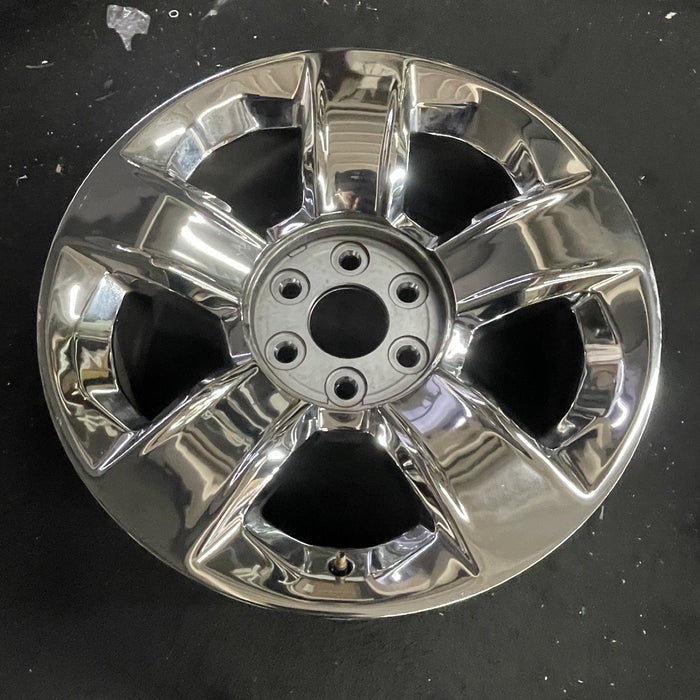20" SIERRA 1500 PICKUP 19 classic , 20x9, 5 spoke, covered lug nuts, Original - Side Profile