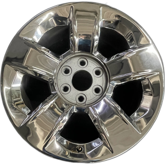 20" SIERRA 1500 PICKUP 19 classic , 20x9, 5 spoke, covered lug nuts, Original - Front View