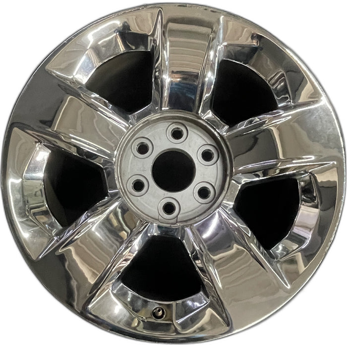20" SIERRA 1500 PICKUP 19 classic , 20x9, 5 spoke, covered lug nuts, Original - Front View
