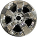 20" SIERRA 1500 PICKUP 19 classic , 20x9, 5 spoke, covered lug nuts, Original - Front View