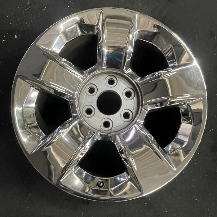20" SIERRA 1500 PICKUP 19 classic , 20x9, 5 spoke, covered lug nuts, Original - Angle View