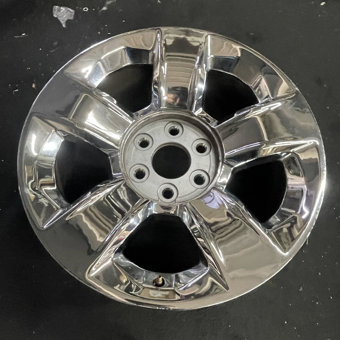 20" SIERRA 1500 PICKUP 19 classic , 20x9, 5 spoke, covered lug nuts, Original - Side Profile