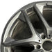21" MERCEDES G-CLASS 20-24 463 Type G63 21x10 black Original OEM Wheel Rim - Angle View