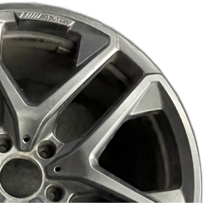 21" MERCEDES G-CLASS 20-24 463 Type G63 21x10 black Original OEM Wheel Rim - Side Profile