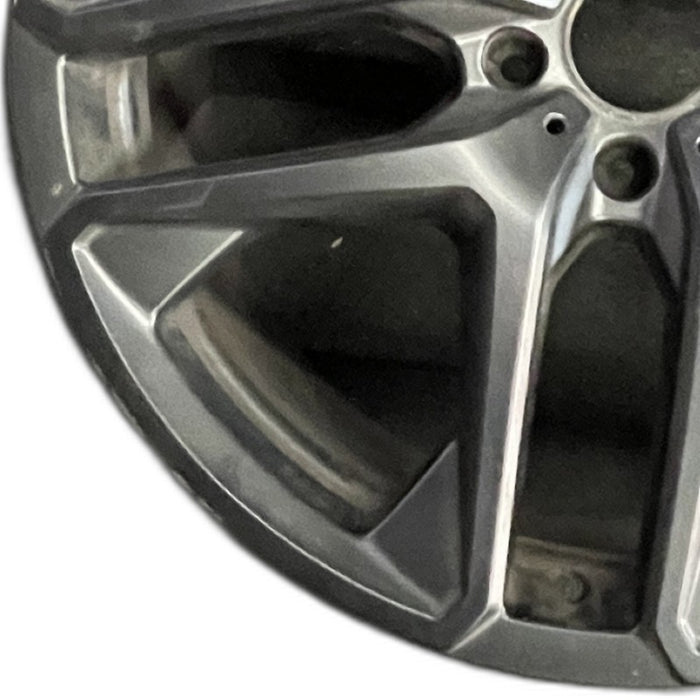 21" MERCEDES G-CLASS 20-24 463 Type G63 21x10 black Original OEM Wheel Rim - Back View