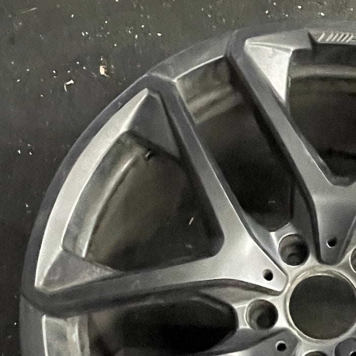 21" MERCEDES G-CLASS 20-24 463 Type G63 21x10 black Original OEM Wheel Rim - Side Profile