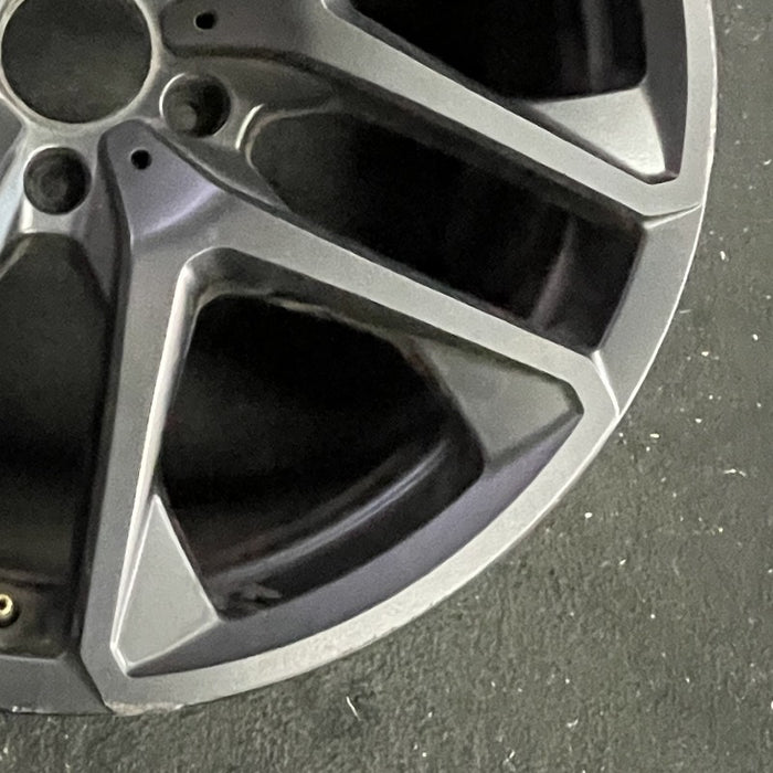 21" MERCEDES G-CLASS 20-24 463 Type G63 21x10 black Original OEM Wheel Rim - Back View