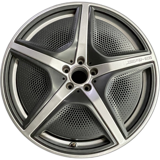 21" EQS-CLASS SUV 23 296 Type, 21x9.5, 5 spoke, w/o cladding; w/o mesh - Front View