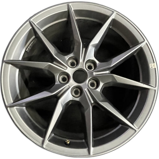 19" MUSTANG 24 19x10, Original OEM Wheel Rim - Front View