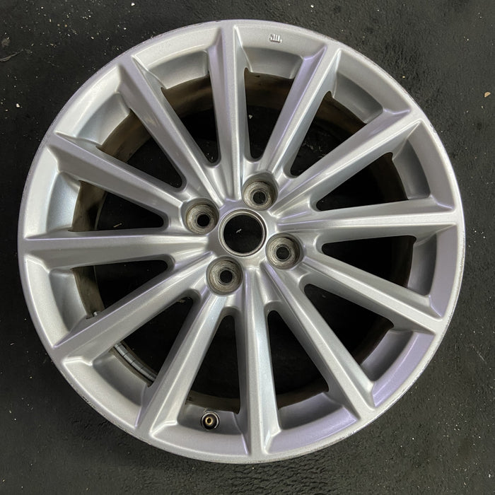 17" 124 SPIDER 17-20 17x7, 12 spoke Original OEM Wheel Rim - Angle View