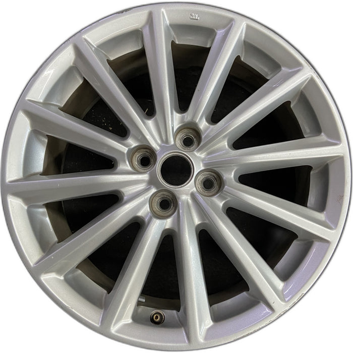 17" 124 SPIDER 17-20 17x7, 12 spoke Original OEM Wheel Rim - Front View