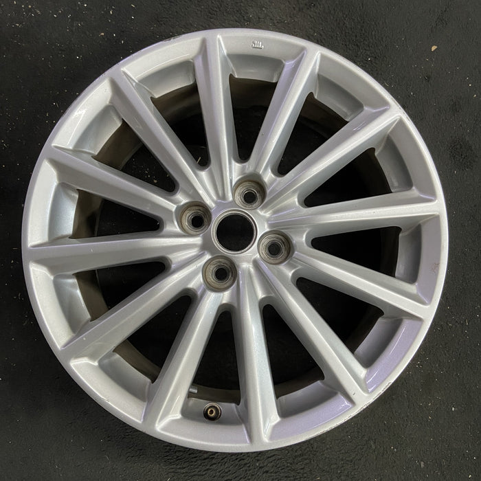 17" 124 SPIDER 17-20 17x7, 12 spoke Original OEM Wheel Rim - Angle View