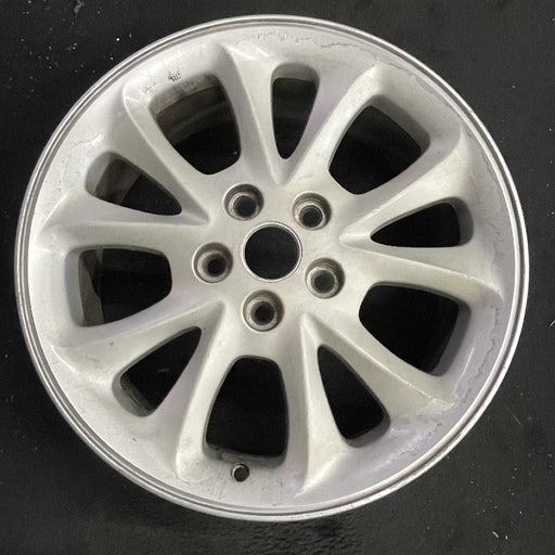 17" 300M 99-01 17x7 10 spoke silver Original OEM Wheel Rim - Front View