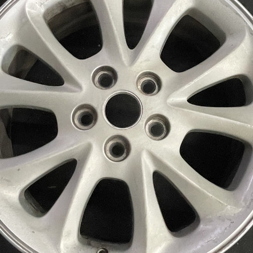 17" 300M 99-01 17x7 10 spoke silver Original OEM Wheel Rim - Angle View