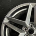 19" MUSTANG 24 19x8.5 5 spoke split spoke silver Original OEM Wheel Rim - Side Profile