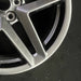 19" MUSTANG 24 19x8.5 5 spoke split spoke silver Original OEM Wheel Rim - Back View