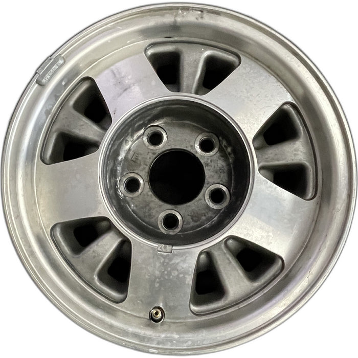 15" CHEVROLET 10 VAN 94-95 15x7 Original OEM Wheel Rim - Front View
