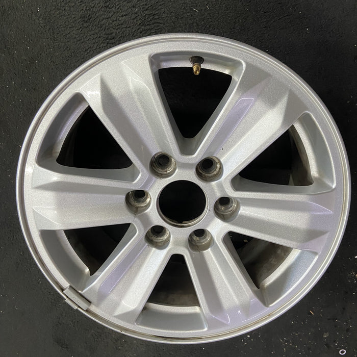 17" FORD F150 PICKUP 15-20 17x7.5, aluminum, Original OEM Wheel Rim - Side Profile