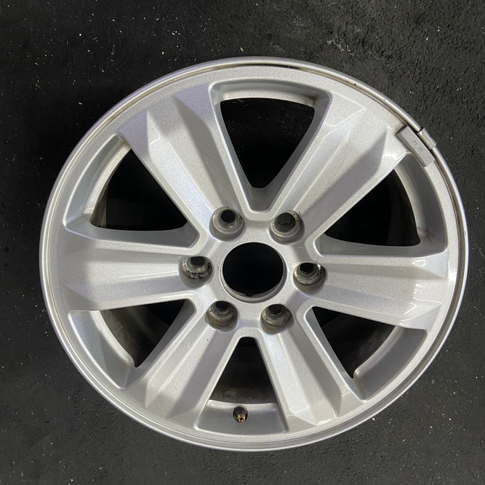 17" FORD F150 PICKUP 15-20 17x7.5, aluminum, Original OEM Wheel Rim - Close-Up Detail