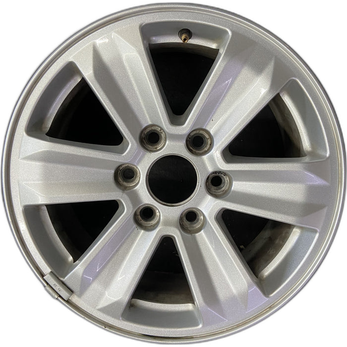 17" FORD F150 PICKUP 15-20 17x7.5, aluminum, Original OEM Wheel Rim - Front View