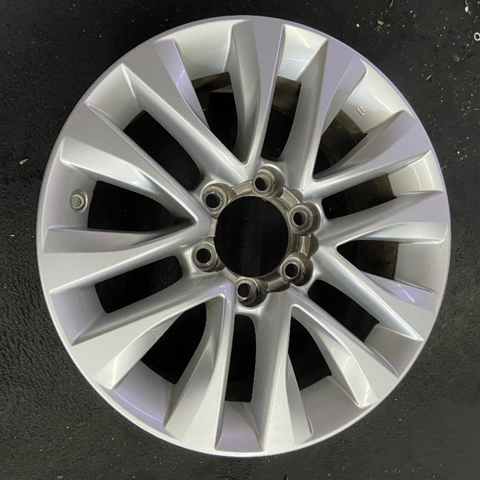 18" LEXUS GX460 14-17 18x7.5 alloy 6 spoke split spoke V spoke silver Original - View 7