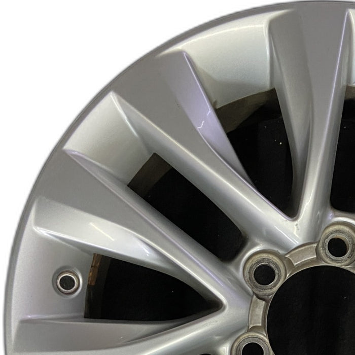 18" LEXUS GX460 14-17 18x7.5 alloy 6 spoke split spoke V spoke silver Original - Angle View