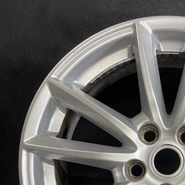 19" RANGE ROVER 13-17 alloy 19x7.5 10 spoke 5 split spoke Original OEM Wheel Rim - Side Profile
