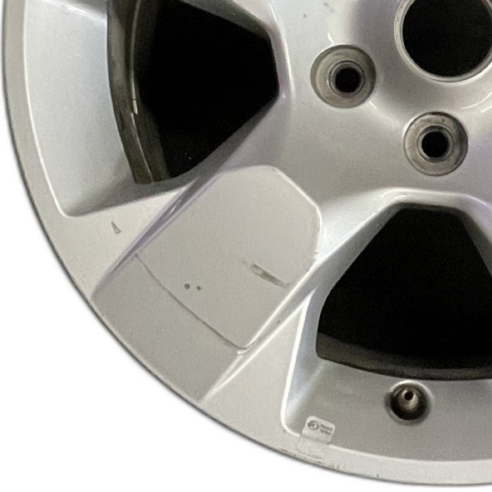 18" DODGE 1500 PICKUP 19 6 lug 18x8 aluminum 5 spoke opt WBB Original OEM Wheel - Back View