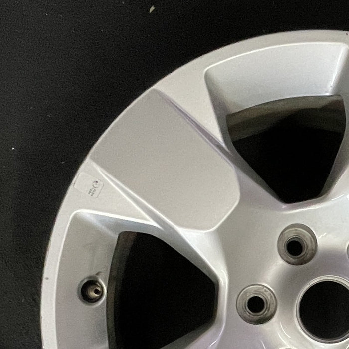 18" DODGE 1500 PICKUP 19 6 lug 18x8 aluminum 5 spoke opt WBB Original OEM Wheel - Side Profile