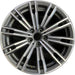18" BMW 330i 19 Sedan, 18x7.5, 10 double spoke, w/o flared spoke Original OEM - Front View