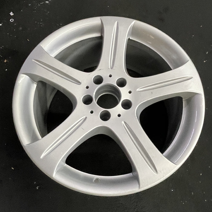 18" MERCEDES CLS-CLASS 06 219 Type; CLS500, 18x9.5, 5 spoke Original OEM Wheel - Side Profile