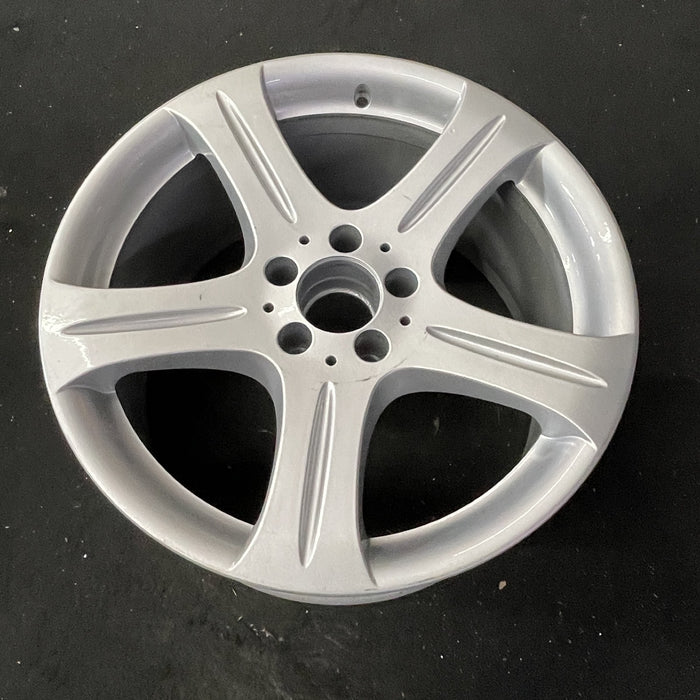 18" MERCEDES CLS-CLASS 06 219 Type; CLS500, 18x9.5, 5 spoke Original OEM Wheel - Close-Up Detail