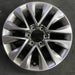 18" LEXUS GX460 14 18x7.5 alloy 6 spoke split spoke V spoke dark graphite - Front View