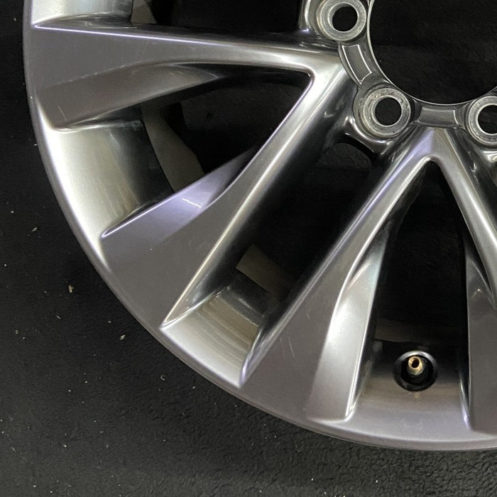 18" LEXUS GX460 14 18x7.5 alloy 6 spoke split spoke V spoke dark graphite - Additional View
