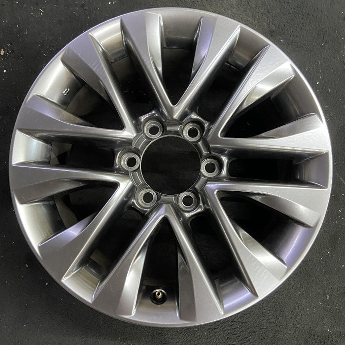 18" LEXUS GX460 14 18x7.5 alloy 6 spoke split spoke V spoke dark graphite - Additional View