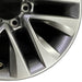 18" LEXUS GX460 14 18x7.5 alloy 6 spoke split spoke V spoke dark graphite - Close-Up Detail