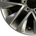 18" LEXUS GX460 14 18x7.5 alloy 6 spoke split spoke V spoke dark graphite - Back View