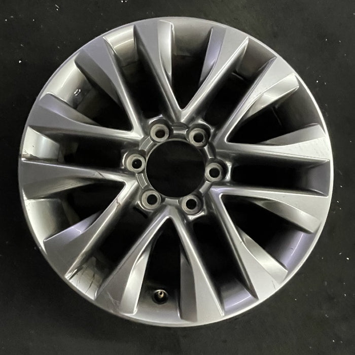 18" LEXUS GX460 14 18x7.5 alloy 6 spoke split spoke V spoke dark graphite - Additional View