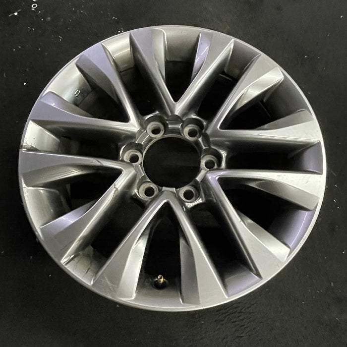 18" LEXUS GX460 14 18x7.5 alloy 6 spoke split spoke V spoke dark graphite - View 7