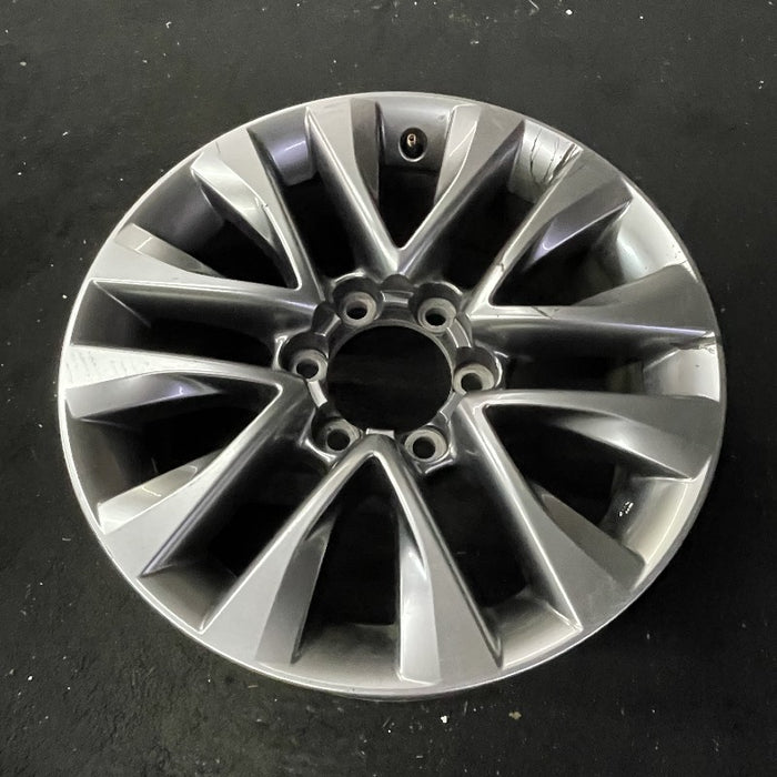 18" LEXUS GX460 14 18x7.5 alloy 6 spoke split spoke V spoke dark graphite - View 8