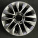 18" LEXUS GX460 14 18x7.5 alloy 6 spoke split spoke V spoke dark graphite - Front View